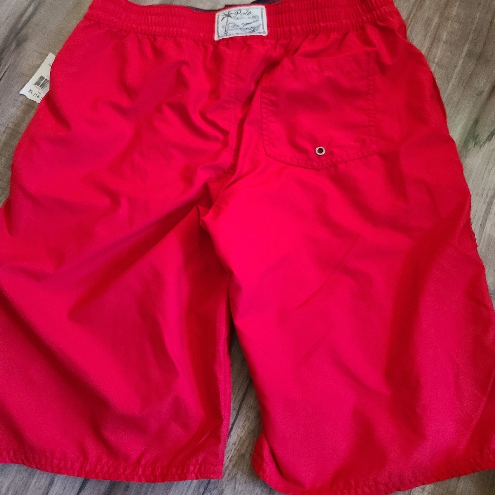 Polo Ralph Lauren Men's Classic Fit Plaid Multicolor AND Solid Shorts boys Sz XL